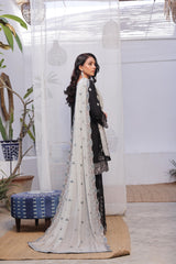 Dressline Launching New Stitched 3 Piece Emb Luxury Chiffon Gharara Collection