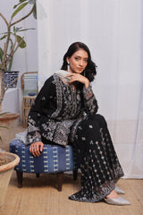 Dressline Launching New Stitched 3 Piece Emb Luxury Chiffon Gharara Collection