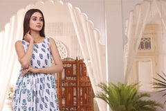 Feathers Unstitched 2 Piece Digital Printed Lawn Summer Suit-NORA-FT517