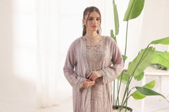 Dressline Fastif Stitched 3 Piece Emb Luxury Chiffon Collection