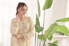 Dressline Fastif Stitched 3 Piece Emb Luxury Chiffon Collection