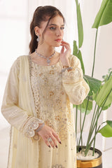 Dressline Fastif Stitched 3 Piece Emb Luxury Chiffon Collection