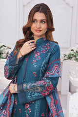Dressline Launching New Un Stitched 3 Pcs Emb With ChikankariLaser-Cut Lawn Collection