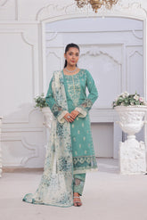 Dressline Launching New Un Stitched 3 Pcs Emb With ChikankariLaser-Cut Lawn Collection