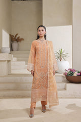 Dressline Jasmine An Elegant Statement Semi Stitched Khaadi Net & Organza Zari Check Collection