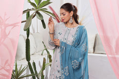 Dressline Launching New Stitched 3 Piece Emb Self Lawn Jacquard Collection