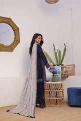 Dressline Launching New Stitched 3 Piece Emb Luxury Chiffon Gharara Collection