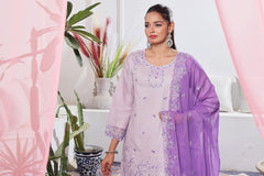 Dressline Launching New Stitched 3 Piece Emb Self Lawn Jacquard Collection