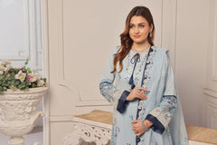 Dressline Launching New Un Stitched 3 Pcs Emb With ChikankariLaser-Cut Lawn Collection