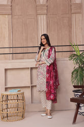 Dressline Zobia Unstitched 3 Piece Chikankari & Cutwork Emb Lawn Collection