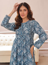 Tng By MD Stitched Khaddar Collection-Nihara Frock | Khaddar