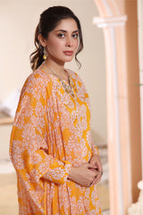 Feathers Unstitched 3 Piece Summer Collection-SUNFLOWER-FT237