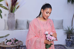 Dressline Stitched 3 Piece Luxury Emb Lawn Jacquard Collection