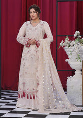 Dressline loiza Unstitched 3 Pc Luxury Emb Organza Collection