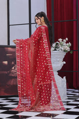 Dressline loiza Unstitched 3 Pc Luxury Emb Organza Collection