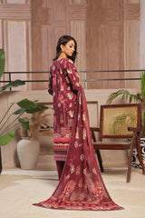 Dressline Launching New Unstitched 3 Pcs Premium Chikankaridigital Printed Lawn Collection