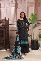 Dressline Launching New Unstitched 3 Pcs Premium Chikankaridigital Printed Lawn Collection