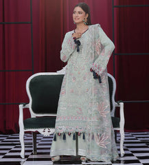 Dressline loiza Unstitched 3 Pc Luxury Emb Organza Collection