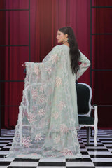 Dressline loiza Unstitched 3 Pc Luxury Emb Organza Collection