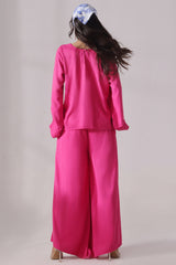 Ora Fashion Stitched 2 Piece Summer Collection'2025-FUSHIA
