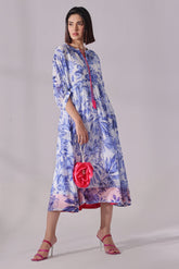 Ora Fashion Stitched Dress Collection'2025-MOROCCAN Midi Dress