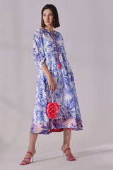 Ora Fashion Stitched Dress Collection'2025-MOROCCAN Midi Dress