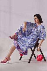 Ora Fashion Stitched Dress Collection'2025-MOROCCAN Midi Dress