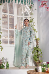 Esfir By Dressline Stitched 3 Piece Summer Collection'2025-esfir-stitched-aqua-bloom