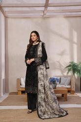 Dressline Launching New Semi Stitched 3 Pcs Emb Luxury Chiffon Collection
