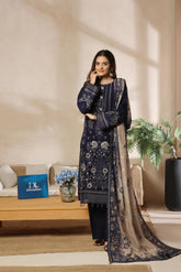 Dressline Launching New Semi Stitched 3 Pcs Emb Luxury Chiffon Collection