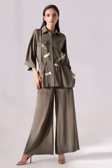 Ora Fashion Stitched 2 Piece Summer Collection'2025-SAFARI SET