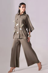 Ora Fashion Stitched 2 Piece Summer Collection'2025-SAFARI SET