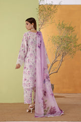 Dressline Noray Stitched 3 Piece Luxury Emb Pp Staple Collection