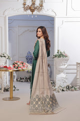 Dressline Saffira UnStitched 3 Piece Premium Emb ChikankariSlub Lawn Collection