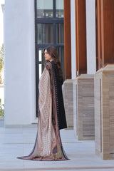 Dressline New Semi Stitched 3 Pcs Premium Dyed Lawn Fancy Full Chikankari With Sequence Emb Collection