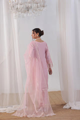 Dressline Malikah Stitched 3 Piece Luxury Emb Organza Collection