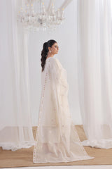 Dressline Malikah Stitched 3 Piece Luxury Emb Organza Collection