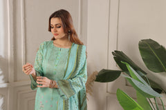 Dressline Launching New Unstitched 3 Pcs Premium Chikankari Emb Digital Printed Bana Dora Lawn Collection