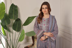 Dressline Launching New Unstitched 3 Pcs Premium Chikankari Emb Digital Printed Bana Dora Lawn Collection