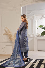 Dressline Launching New Unstitched 3 Pcs Premium Chikankari Emb Digital Printed Bana Dora Lawn Collection