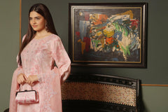 Dressline Sharjeena (Light)- Semi Stitched 3 Piece Emb Luxury Organza Collection