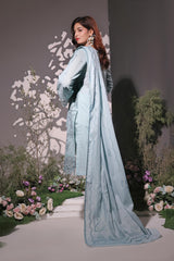 Dressline UnStitched 3 Piece Premium Heavy Chikankari & Laserkari Emb Bana Dora Lawn Collection