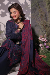 Dressline UnStitched 3 Piece Premium Heavy Chikankari & Laserkari Emb Bana Dora Lawn Collection