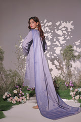 Dressline UnStitched 3 Piece Premium Heavy Chikankari & Laserkari Emb Bana Dora Lawn Collection