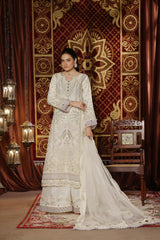 Dressline New Unstitched 3 Piece Luxury Emb Organza Collection