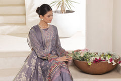 Dressline Nirmal Unstitched 3 Piece Premium Heavy Chikankari Pallu Emb Bana Dora Digital Printed Lawn Collection