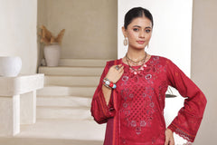 Dressline Nirmal Unstitched 3 Piece Premium Heavy Chikankari Pallu Emb Bana Dora Digital Printed Lawn Collection