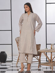 Tng By Md Solid Co Ords Collection-Kalidaar -Ash Grey