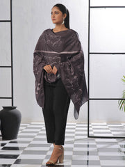 Tng By Md Stole Collection-Jaun Elia Stole (Grey)