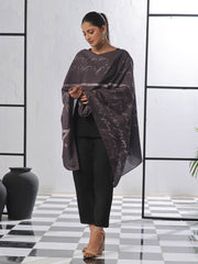 Tng By Md Stole Collection-Jaun Elia Stole (Grey)